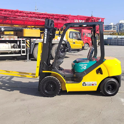3 тонны газового LPG вилочный погрузчик использованный Komatsu FD30 вилочный погрузчик 1,2 М длина вилки для точной обработки