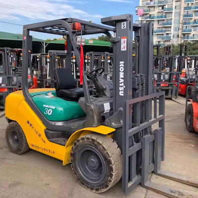 Год 2012 Япония Использованный вилочный погрузчик Komatsu FD30 2T 3T 5T 3000 кг TCM Toyota с двигателем ISUZU