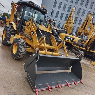 0.9CBM емкость ведра использованный CAT 420F Caterpillar Backhoe Loader в превосходном состоянии