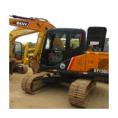 оригинальная гидравлическая экскаватор Sany SY135C 13,5 TONS