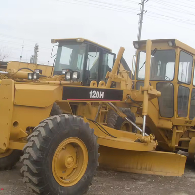 Cat 140H Подержанный моторегулятор весом 17000 кг оригинальные детали Шанхай 2018 год