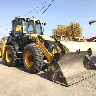 JCB 4CX Backhoe Loader с 100% дизайном 100% оригинальной номинальной нагрузкой 118KW