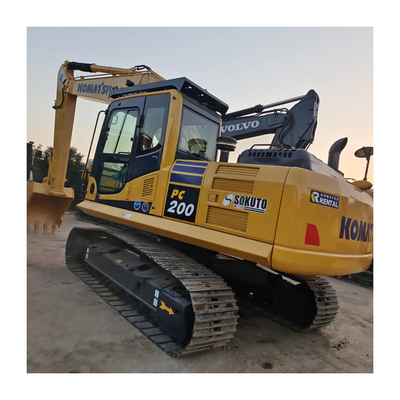 800 рабочих часов Использованный Komatsu PC200-8 Гидравлический сканер экскаватор