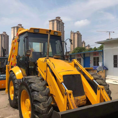 Подержанная буровая установка JCB 4CX с подержанной буровой установкой JCB 3CX 4CX в хорошем состоянии