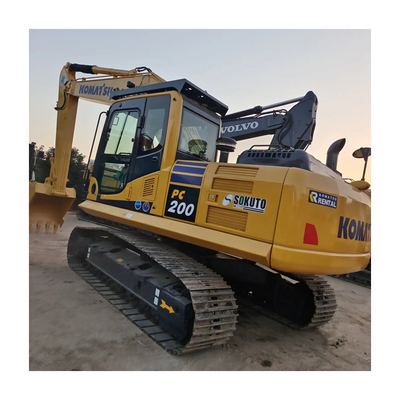 Японская подержанная Komatsu PC200-8 гидравлическая экскаватор для вашего бизнеса