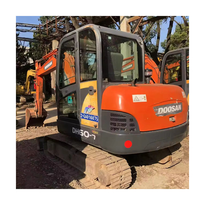 Использованный Doosan Dh60 7 6 тонны мини-экскаватор для удаления мусора