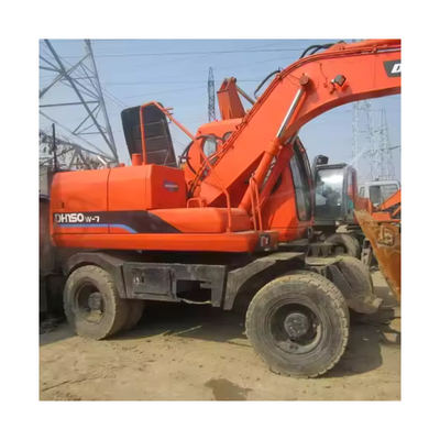 Двигатель DB58TIS Doosan DH150W-7 15-тонный колесный экскаватор для ландшафта и строительства