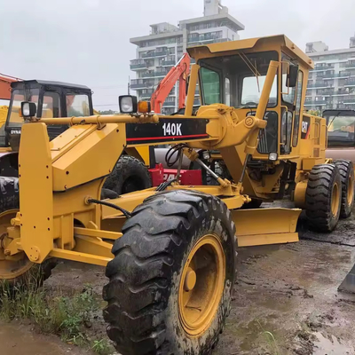 Хороший подержанный CAT 140HK Мотор Грейдер 140H 140G Гусеница 140K Грейдер в хорошем состоянии