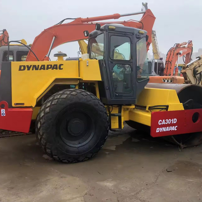 Двигатель Dynapac CA30D с одной барабанной установкой и скоростью 0-10 км/ч