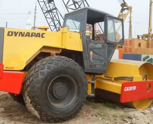 Строительные работы Используется Dynapac CA25D однобарабанный вибрационный ролик
