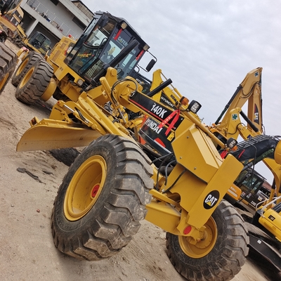 Подержанный 140H 140G Caterpillar Motor Grader в хорошем состоянии и 1200 рабочих часов