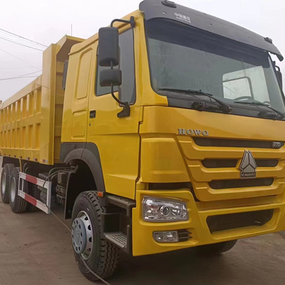 Ручная коробка передач Использованный 440 л.с. 460 л.с. 6х4 10 колес Sinotruck HOWO 371 375 Дамп-трак
