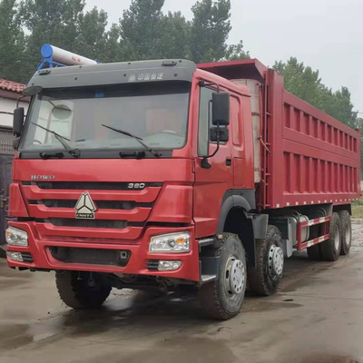 В хорошем состоянии Подержанный грузовик 6х4 с наклоном 10 шин Sinotruk Howo 30 тонн 20 тонн грузовик с свалкой