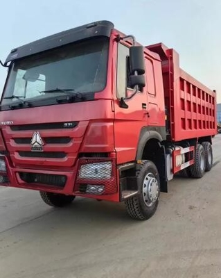 В хорошем состоянии Подержанные грузовики Howo 8x4 6x4 Дампер с ручной трансмиссией