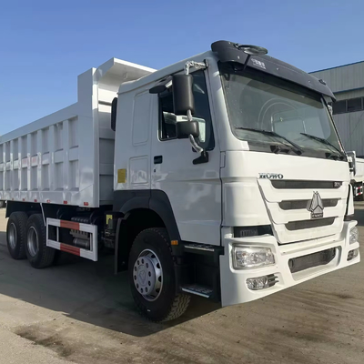10 скоростей Коробка передач 6x4 Руководство по наклону 10 колес HOWO Дампер Сегмент Среднего размера грузовик