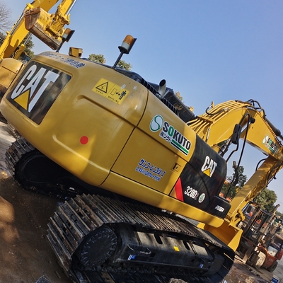 Использованный Гейзер Cat320d Гидравлический экскаватор 320D с рабочей массой 20 тонн