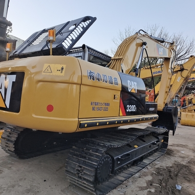 Использованный экскаватор Caterpillar 320D для строительства по доступной цене