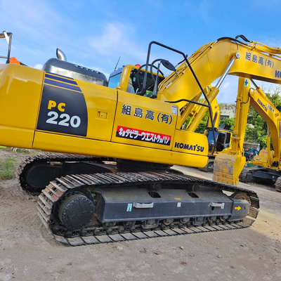 Оригинальный гидравлический клапан Использованный экскаватор Komatsu pc220-8 для 22 тонн рабочей массы