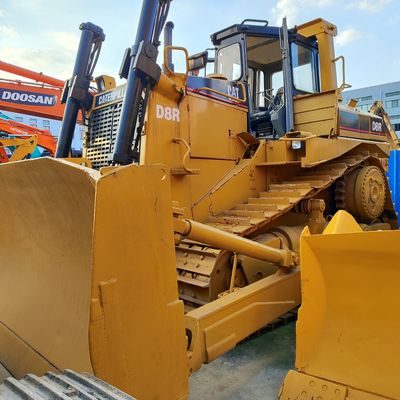 Хороший двигатель ОРИГИНАЛЬНЫЙ Подержанный дозер CAT D8R с оригинальными гидравлическими компонентами