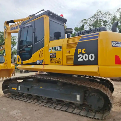 Оригинальный гидравлический клапан Komatsu экскаватор Использованный PC200-8 Гидравлический экскаватор Crawler