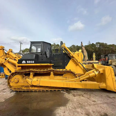 Использованные бульдозеры SHANTUI SD32 с гидравлическим насосом в Шанхае