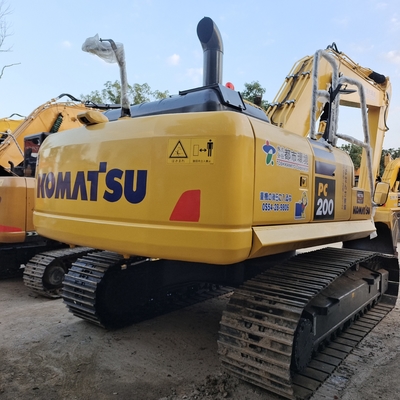 20ТОНС Использованный экскаватор Komatsu PC200-8 Строительная машина Гидравлический ползучий экскаватор