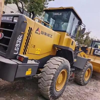 Использованный SDLG LG936 LG936 тонны Малый гидравлический колесный погрузчик Отличное состояние Вейхайский моторный завод Применимо