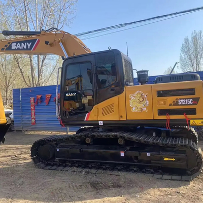 Двигатель ISUZU использует гидравлический экскаватор Sany SY215C с емкостью в 1,2CBM