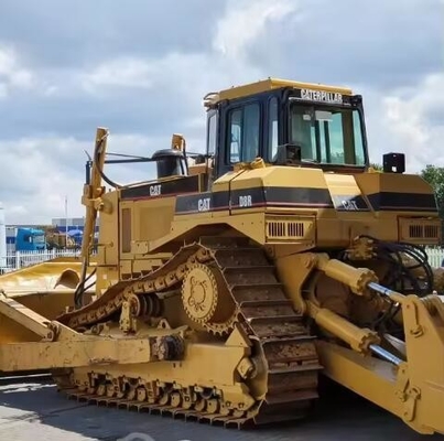 Подержанный бульдозер CAT D8R с гидравлическим цилиндром Nabtesco в отличном состоянии
