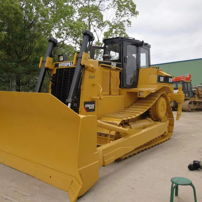 Двигатель Cat C9 Использованный дозер модели D7R 2020 года с оригинальным гидравлическим цилиндром в Шанхае