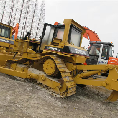 Бульдозер Cat D7R с длительным сроком службы и легкой эксплуатацией в ремонтных мастерских