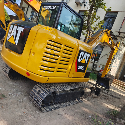 Использованные CAT306E2 CAT305.5E2 Мини-экскаваторы Гидравлический полёт CAT 6T 5T CAT306E CAT305.5E2