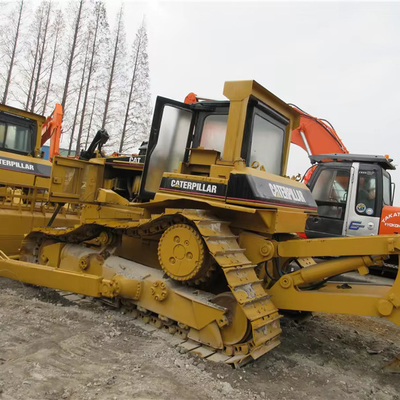 Использованный бульдозер CAT D7R для строительства на производственных предприятиях