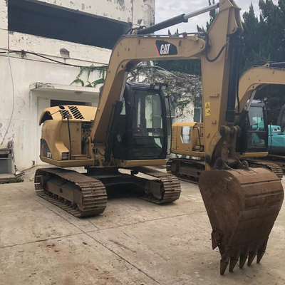 2022 Хорошее состояние Оригинальное Япония Тяжелое оборудование CAT307D Использованный экскаватор Гусеница Машины Капотель