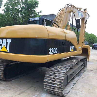 320C Использованный экскаватор Caterpillar из Японии с рабочей массой 21115