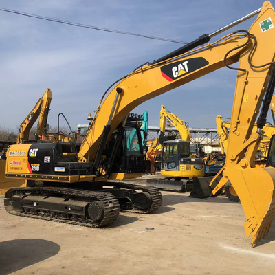 Использованная экскаваторная машина Cat 320D 20 тонн строительная машина с 1200 рабочими часами