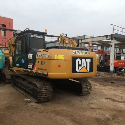 20 тонн использованный экскаватор Caterpillar 320d с двигателем C6.4ACERT и вместимостью 1 ведра
