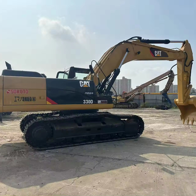Использованный экскаватор Caterpillar 330d 2020 год с оригинальным гидравлическим цилиндром