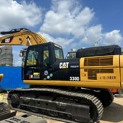 Использованный экскаватор Caterpillar 330DL с рабочей массой 31000 и оригинальным гидравлическим насосом