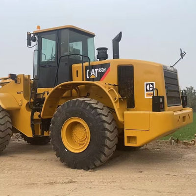 Употребленные CAT966H 950H колесные погрузчики с коротким рабочим временем