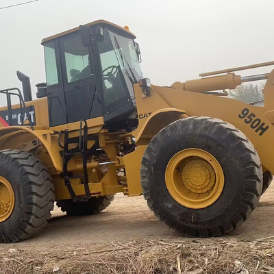 20 тонн номинальной нагрузки подержанный Cat 950H передний нагрузчик с двигателем WEI CAHI