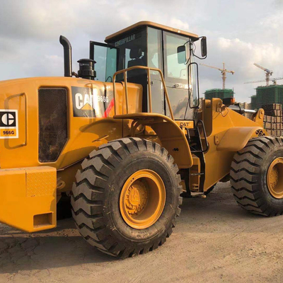 В хорошем состоянии использованные передние погрузчики CAT966H 966G 966F Гидравлический передний погрузчик колес