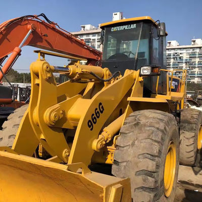 92 кВт вторая рука Caterpillar 966H колесный погрузчик с многофункциональным в Шанхае