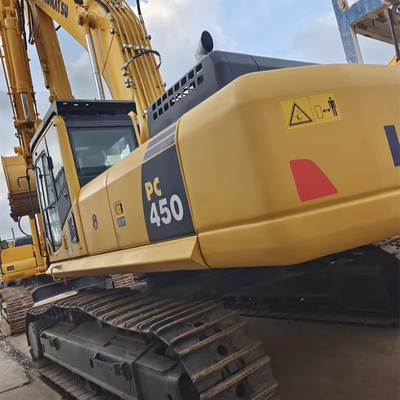 Вторая рука KOMATSU PC450-8 подержанный экскаватор с двигателем мощностью 257 кВт для ваших нужд