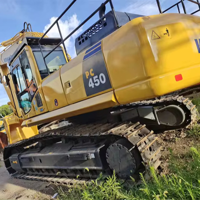 Япония Специальное горное оборудование 45Тн Подержанный Komatsu PC 450 Робер экскаватор PC450-8
