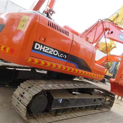 Doosan DH220LC-7 22тонный экскаватор ОРИГИНАЛЬНЫЙ гидравлический клапан и 1,2 емкости ведра