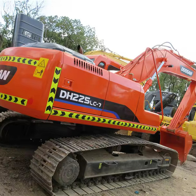 22 тонны использованный оригинальный Doosan 225 300 гидравлический экскаватор с оригинальным гидравлическим клапаном