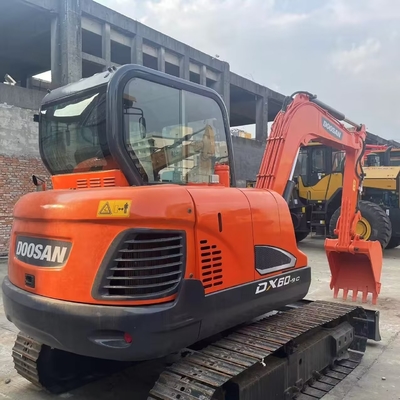 Мини-маленький экскаватор DX60-9C Использованный Doosan DX60-9C экскаватор 6Тн подержанная машина