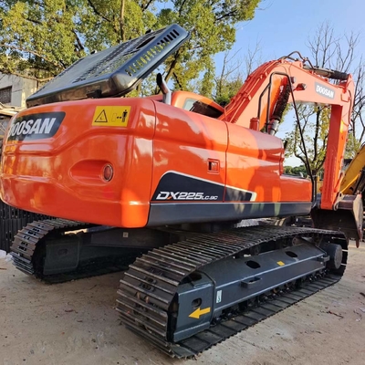 Использованный экскаватор Doosan DX225 2018 года, экскаватор с гидравлическим насосом весом 22 тонны