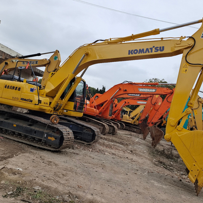 Использованный экскаватор Komatsu PC240 240LC 24-тонный скатерть с оригинальным гидравлическим клапаном